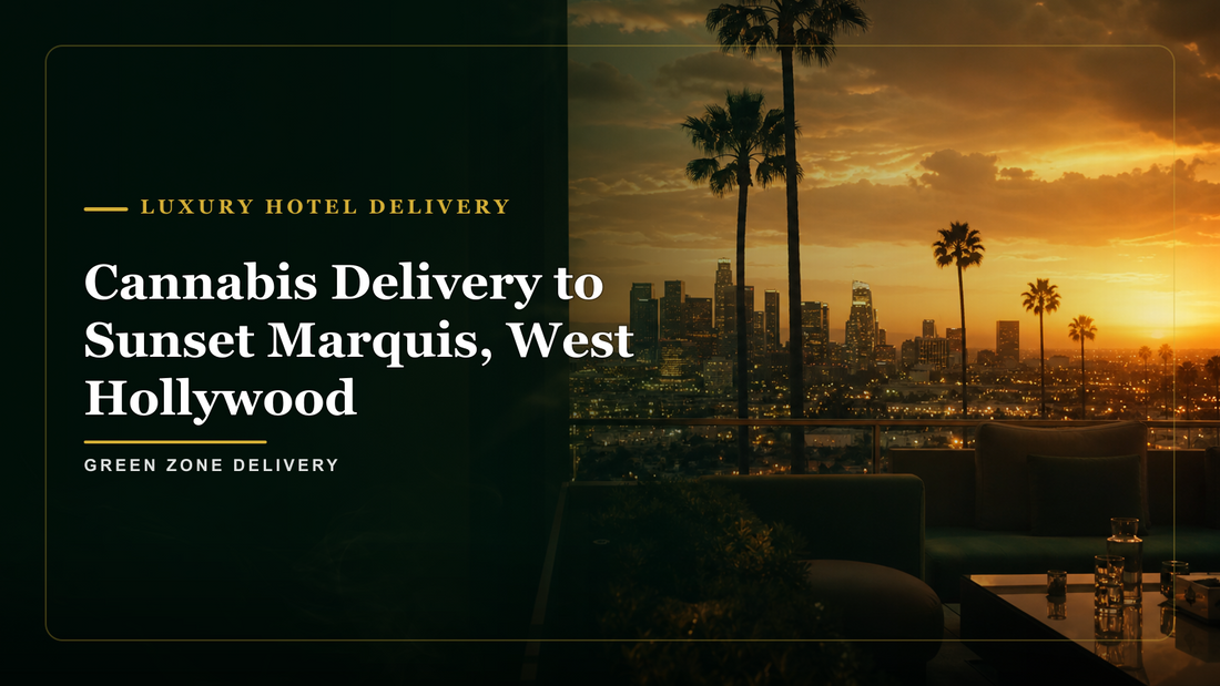 Cannabis Delivery to Sunset Marquis, West Hollywood — Green Zone Delivery