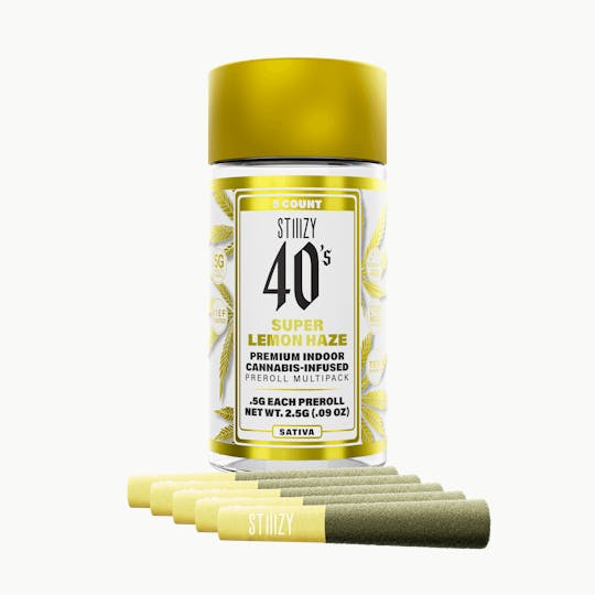 STIIIZY 40's Super Lemon Haze Pre-Roll