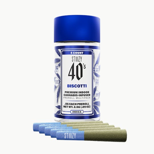 STIIIZY 40's Biscotti Pre-Roll
