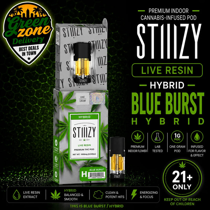STIIIZY I BLUE BURST I 1G POD