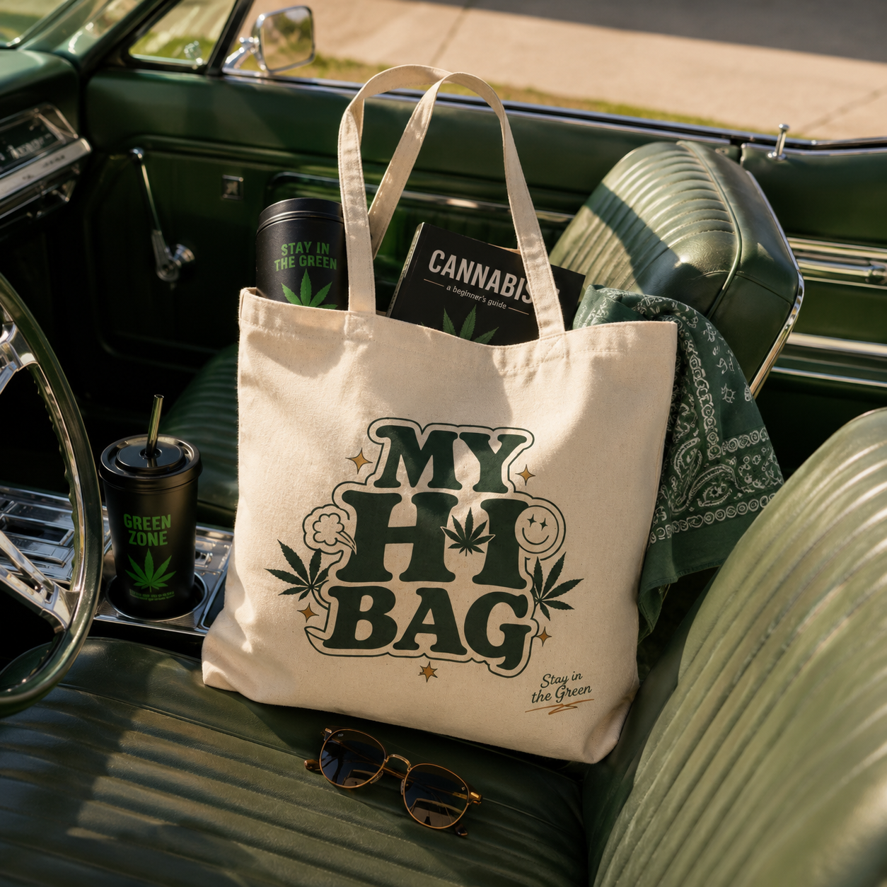 My Hi Bag™ Canvas Tote Bag | GreenZone Lifestyle Collection