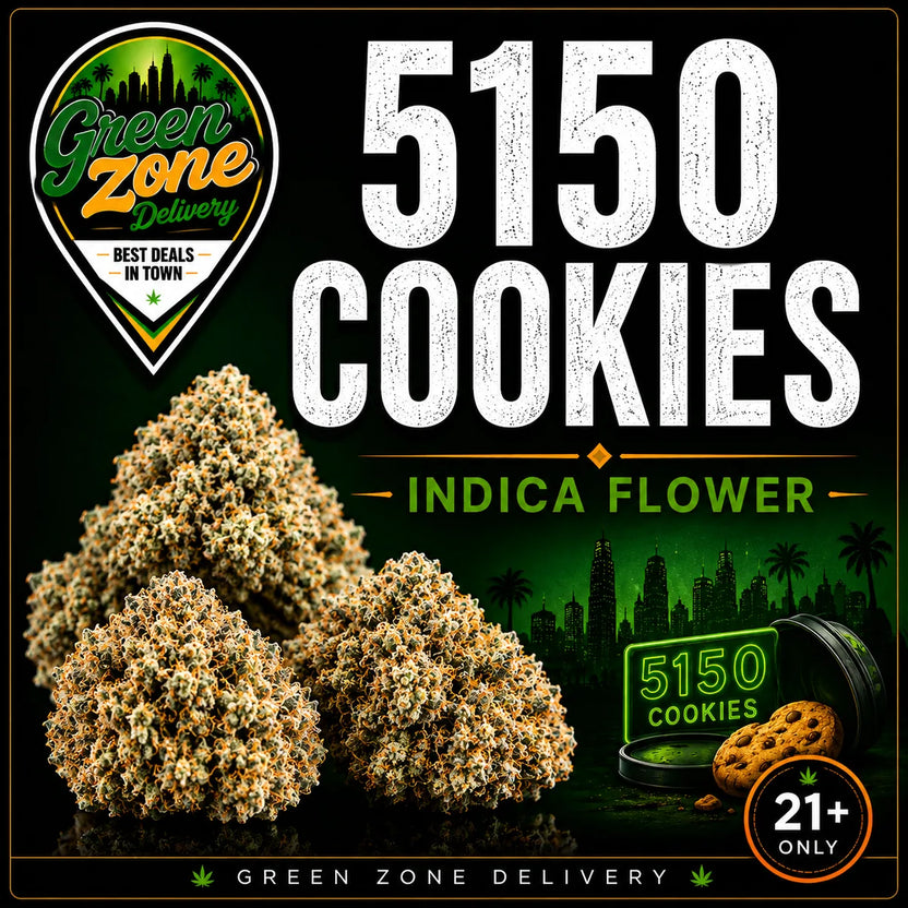 5150 Cookies Indica Flower Green Zone Delivery