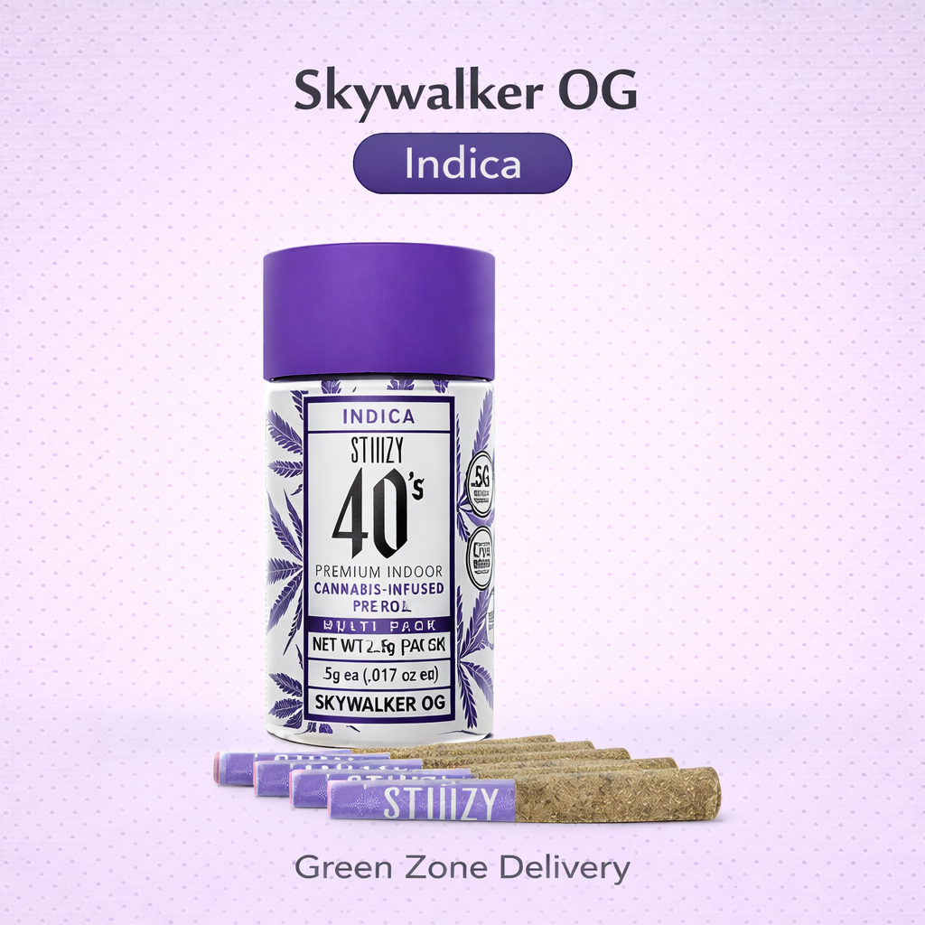 STIIIZY 40's Skywalker OG Pre-Roll 5-Pack