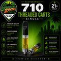 710 threaded vape cartridge single