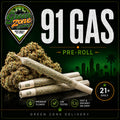 91 Gas 1g Pre Roll Green Zone Delivery product image