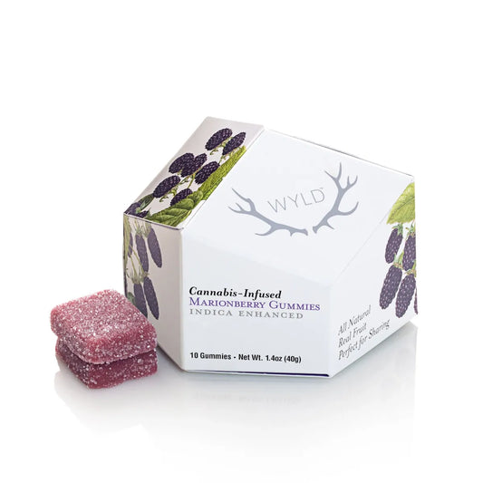 WYLD Marionberry (Indica) Enhanced Gummies