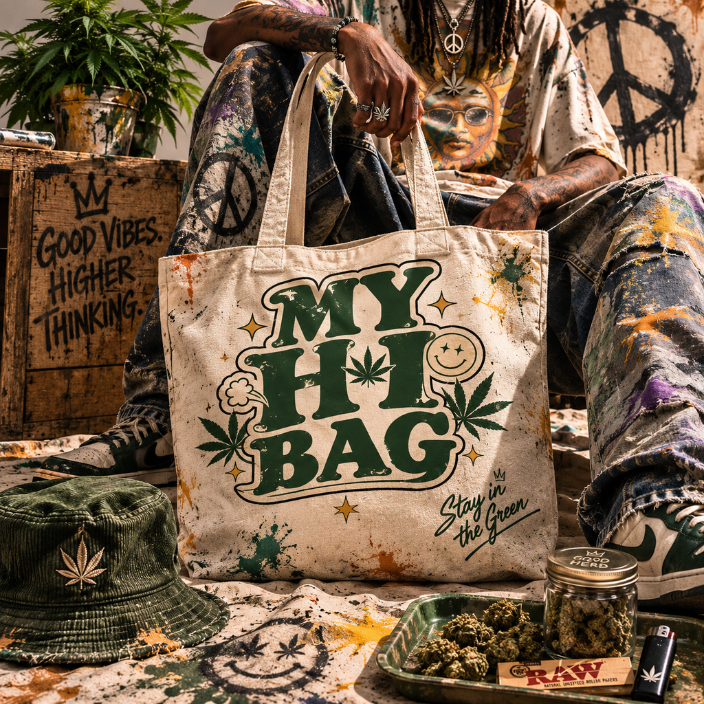 My Hi Bag™ Canvas Tote Bag | GreenZone Lifestyle Collection