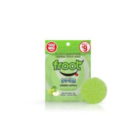 Green Apple Gummy – 100mg Single Cut-to-dose