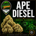 Ape Diesel Indica Flower Green Zone Delivery