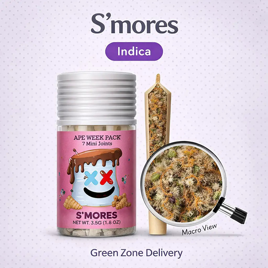 S'Mores Diamond Infused Mini Joints - 7 Pack