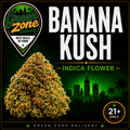 Banana Kush Indica Flower Green Zone Delivery