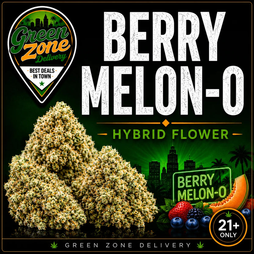 Berry Melon-O Hybrid Flower Green Zone Delivery