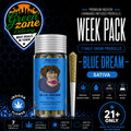 Ape Premium I Blue Dream Diamond Infused Mini Joints - 7 Pack