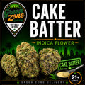 Cake Batter Indica Flower Green Zone Delivery