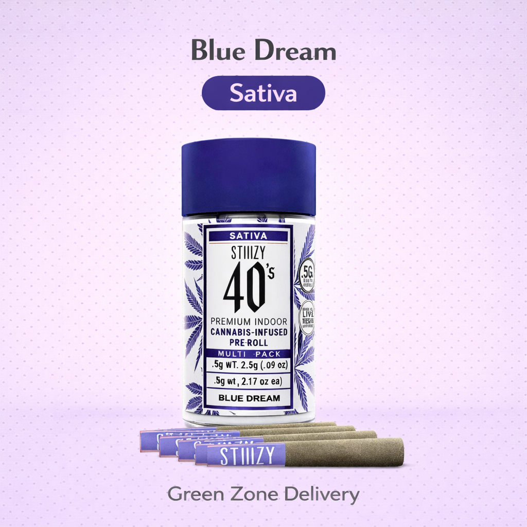 STIIIZY 40's Blue Dream Pre-Roll 5-Pack