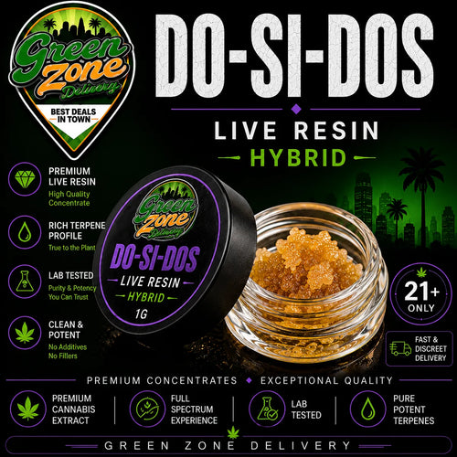 Do-Si-Dos Live Resin Hybrid Green Zone Delivery Product Image