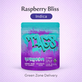 Raspberry Bliss 100mg Vegan Gummies - 10 Pack