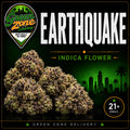 Earthquake Indica Flower Green Zone Delivery Product Image