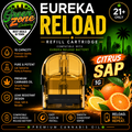 EUREKA RELOAD Citrus Sap 1g Green Zone Delivery Product Image