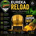 EUREKA RELOAD FUSION Tropical Twist 1g Green Zone Delivery Product Image