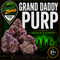 Grand Daddy Purp Indica Flower - Green Zone Delivery