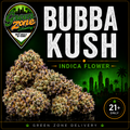 Bubba Kush Indica Flower Green Zone Delivery Product Image