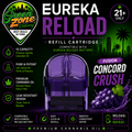 EUREKA RELOAD FUSION Concord Crush 1g Green Zone Delivery Product Image
