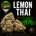 Lemon Thai Sativa Flower Green Zone Delivery Product Image