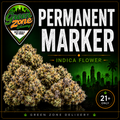 Permanent Marker Indica Flower Green Zone Delivery Product Image