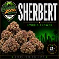 Sherbert Hybrid Flower Green Zone Delivery Product Image
