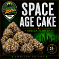 Space Age Cake Indica Flower Green Zone Delivery Product Image