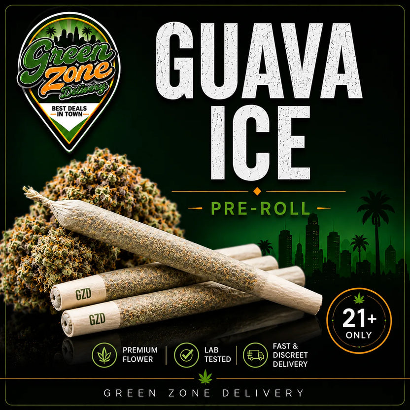 Guava Ice Pre-Roll Green Zone Delivery Product Image
