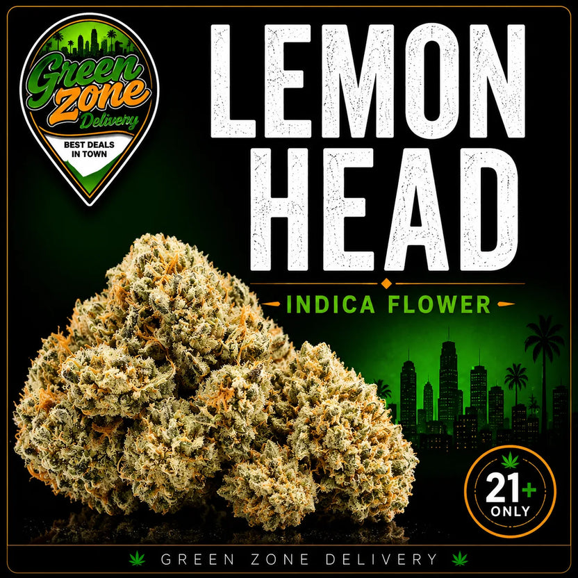 Lemon Head Indica Flower - Green Zone Delivery