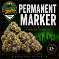 Permanent Marker Indica Flower Green Zone Delivery Product Image