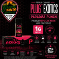 Plug Play Exotics Paradise Punch 1g vape product image