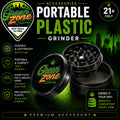 Portable Plastic Grinder Green Zone Delivery Accessory Product Image