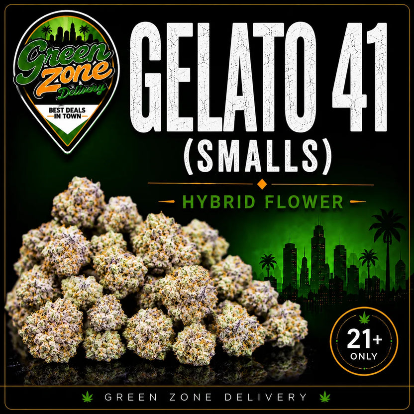 Gelato 41 Smalls Hybrid Flower Green Zone Delivery Product Image