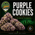 Purple Cookies Hybrid Flower Green Zone Delivery Product Image