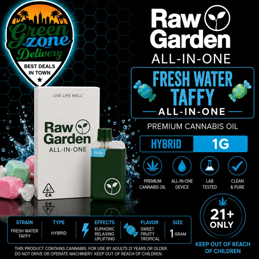 Raw Garden Fresh Water Taffy All-In-One 1g product image