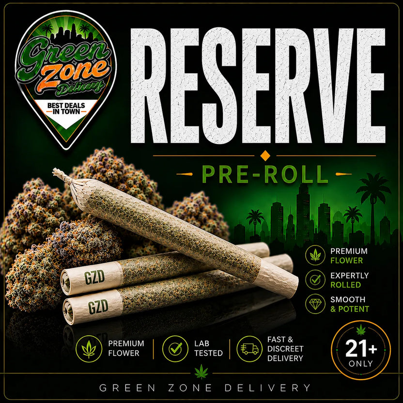 Reserve 1g Pre Roll - Green Zone Delivery