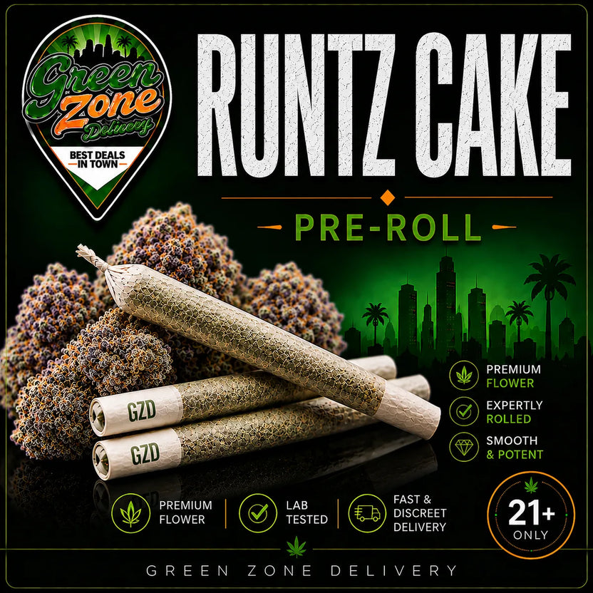 Runtz Cake 1g Pre Roll - Green Zone Delivery