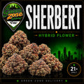 Sherbert Hybrid Flower Green Zone Delivery Product Image