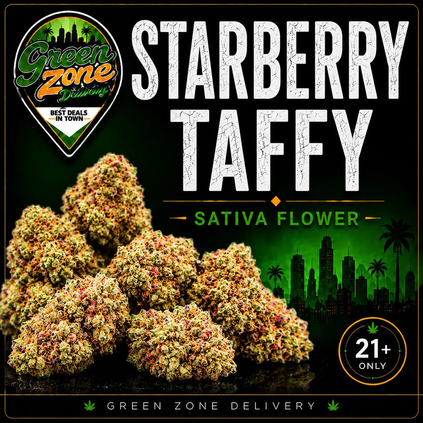 Starberry Taffy Sativa Flower Green Zone Delivery Product Image