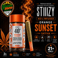 STIIIZY 40's Orange Sunset Pre-Roll 5-Pack