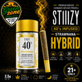 STIIIZY 40's Strawnana Pre-Roll 5-Pack