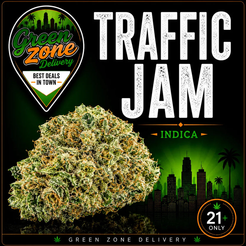 Traffic Jam Hybrid Flower - Green Zone Delivery