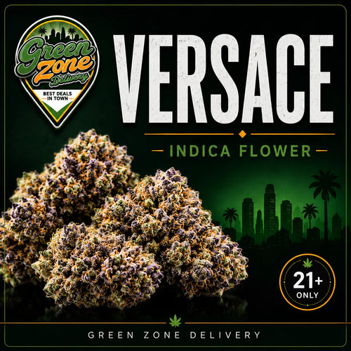 Versace Indica Flower Green Zone Delivery Product Image