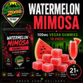 Watermelon Mimosa 100mg Vegan Gummies Green Zone Delivery Product Image