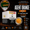 West Coast Cure Agent Orange Live Resin Badder — 1 gram Sativa concentrate