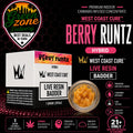 West Coast Cure Berry Runtz Live Resin Badder — 1 gram Hybrid concentrate